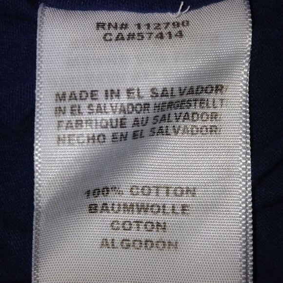 True Religion Navy Rhinestone Crewneck T-shirt - Picture 6 of 6